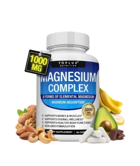 Suplemento Magnesio Complex Toplux 90 cp